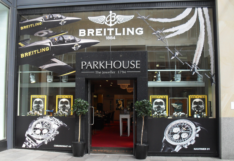 Breitling window frontage2 may 2012
